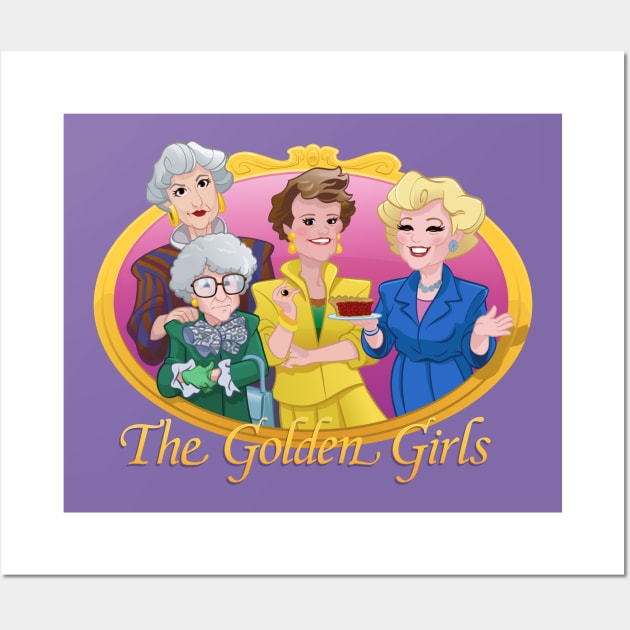 Golden Girls Wall Art by markpaulik